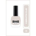 Golden Rose Keratin Nail Color No: 08 - Keratin İçerikli Güçlendirici Parlak Oje