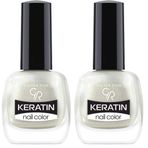 Golden Rose Keratin Nail Color No:135 - Oje 2li paket