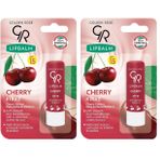 Golden Rose Lip Balm Dudak Bakım Kremi SPF 15 Cherry No:07 2li paket