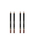 Golden Rose Lipliner No:223 2x ve No:222 2x Dudak Kalemi 4'lü Set