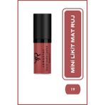 Golden Rose Longstay Liquid Matte Lipstick Mini No: 19 - Bulaşmayan Likit Mini Mat Ruj (3 ml)