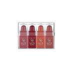 Golden Rose Matte Lipstick 4 Pcs Set Mix -3 Mix Collection Mat Ruj