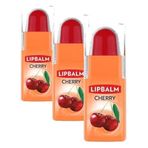 Golden Rose Mini Lipbalm Cherry - Ruj (3 paketi)