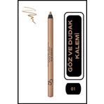 Golden Rose Miracle Pencil Göz ve Dudak Kalemi Pamuk Yağı İçerikli 1,6 g