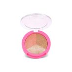Golden Rose Miss Beauty Glow Baked Trio, Allık ve Highlighter Seti