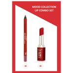 Golden Rose Mood Lip Combo Set - Defining Dudak Kalemi No:08 - Satiny Matte Ruj No:08