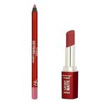 Golden Rose Mood Lip Combo Set - Defining Dudak Kalemi No:11 - Satiny Matte Ruj No:04 2 Adet Ürün