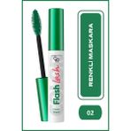 Golden Rose No:02 Forest Green Flash Lash Colered Mascara