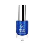 Golden Rose No:612 Color Expert Nail Lacquer Glitter