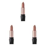 Golden Rose Satin Lipstick No: 01 - Satensi Bitişli Nemlendirici Etkili Ruj (3 paketi)