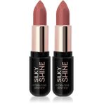GOLDEN ROSE Silky Shine Hydrating Lipstick - Nemlendirici Ruj No:211 (2 paketi)