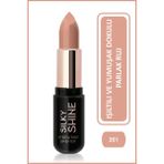 Golden Rose Silky Shine Hydrating Lipstick No:201 - Seramid ve Jojoba Yağlı Nemlendirici Ruj