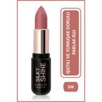 Golden Rose Silky Shine Hydrating Lipstick No:208 - Seramid ve Jojoba Yağlı Nemlendirici Ruj