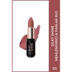Golden Rose Silky Shine Hydrating Lipstick No:211 - Seramid ve Jojoba Yağlı Nemlendirici Ruj