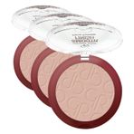 Golden Rose Smooth Finish Face Powder No: 211 - İpeksi Dokulu Sabitleyici Pudra (3 paketi)
