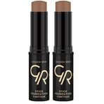 Golden Rose Stick Foundation Contour No: 10 - Kontür & Fondöten 11 g (2 paketi)