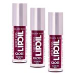 GOLDEN ROSE Sweet Kiss Lip Oil Gloss No:07 - Dudak Parlatıcı Yağ (3 paketi)