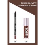 Golden Rose Sweet Kiss Meyveli Dudak Parlatıcı No:06 & Emily Dudak Kalemi No: 222 Makyaj Seti