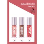 Golden Rose Sweet Kiss No: 02 - No: 05- No:04 Meyveli Dudak Parlatıcı Seti