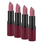 Golden Rose Velvet Matte Lipstick No:02 1 Paket (4 paketi)