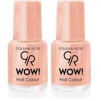 Golden Rose Wow Nail Color No:111 - Oje 2li paket