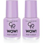Golden Rose Wow Nail Color No:114 - Oje 2li paket