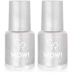 Golden Rose Wow Nail Color No:122 - Oje 2li paket