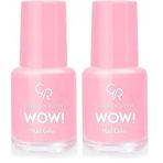 Golden Rose Wow Nail Color No:17 - Oje 2li paket