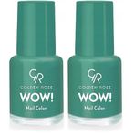 Golden Rose Wow Nail Color No:70 - Oje 2li paket