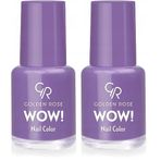 Golden Rose Wow Nail Color No:78 - Oje 2li paket