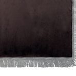 Golden Table Home Velvet Masa Örtüsü Gri GoldenNM-162