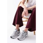 Golder Kadın Günlük Buz Sneaker Bağcıklı Dolgu Topuk Rahat Spor Ayakkabı