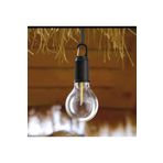 goldixpir Taşınabilir Şarjlı Led Ampül Outdoor Kamp Bahçe Lambası 10W Askılı Kırılmaz Led Işık