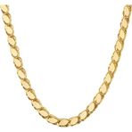 Goldkupe 14 Ayar 50 cm Pullu Altın Zincir Kolye