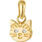 Goldkupe 14 Ayar Altın Kedi Kolye Ucu