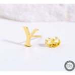 Goldkupe 14 Ayar Altın Y Harf Küpe