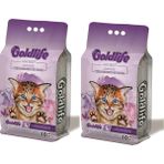 Goldlife 2x10 lt Lavanta Kokulu Bentonit İnce Taneli Kedi Kumu