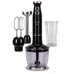 Goldmaster Bestblend 1500 Watt 4 Bıçaklı Paslanmaz 3 in 1 Blender Seti