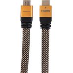 Goldmaster CAB-26 1.5 mt Altın Uçlu 4K 2160 3D Siyah HDMI Kablo