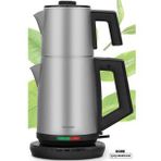 Goldmaster Dore İnox XL 2200 Watt Patentli Damlatmayan Tasarımı Paslanmaz Çelik Çay Makinesi ve Su Isıtıcısı