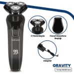 Goldmaster GM-8160 Gravity 2in1 Tıraş Makinesi