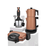 Goldmaster GM7727 3'lü Evlilik Paketi Gold Ece Elektrikli Mutfak Çeyiz Seti