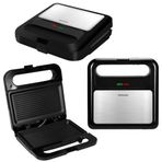 Goldmaster IN-6404 Siyah Izgara ve Tost Makinesi