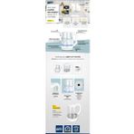 Goldmaster IN6334 Blue Cam Kettle