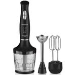 Goldmaster Kitchenmix IN-6140S Siyah 1000W Güçlü Motor Turbo Hız Ayarlı 3 in 1 Blender Set