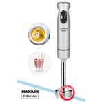Goldmaster Maximix Silver 1000 Watt 4 Bıçaklı Paslanmaz Çelik Turbo Hız Ayarlı El Blender