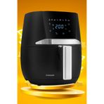 GOLDMASTER Profry Dijital Dokunmatik 8 Ön Programlı Airfryer Yağsız Kızartma Sıcak Hava Fritöz