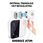GoldMi HRM1 Optimal Teknoloji Cilt Beyazlatma Sınırsız Atım Safir Buz Sogutmalı 9 Kademeli Epilasyon Aleti