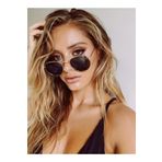 Goldmine Beşgen Gümüş Unisex Güneş Gözlüğü