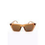 Goldmine Retro Kare Cat Eye Uv400 Bal Rengi Güneş Gözlüğü